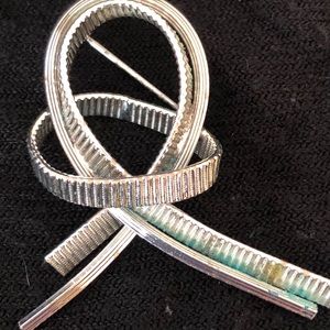 Silver Brooch Pin